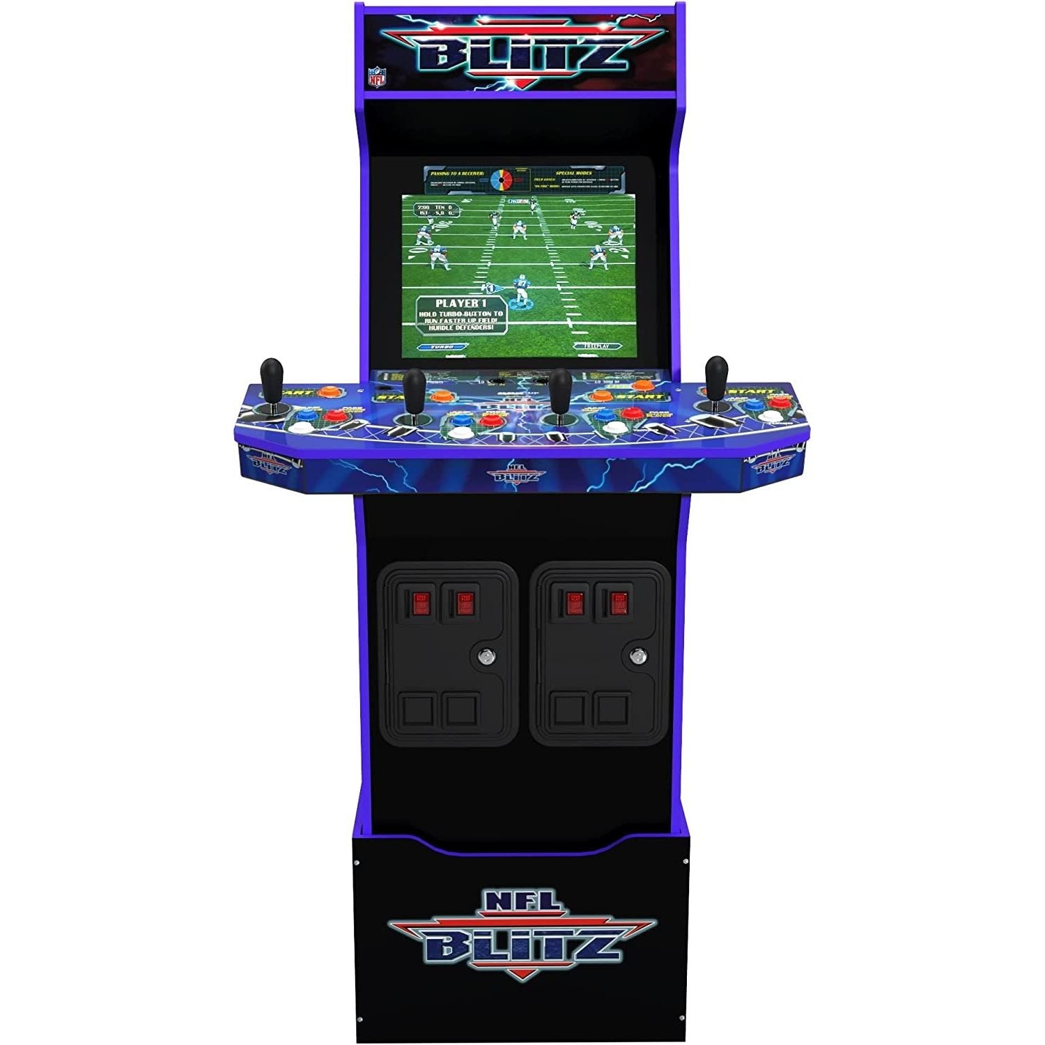 VideoGioco NFL BLITZ Legends Cabinato Arcade1UP GARANZIA UFFICIALE POLYPHOTO