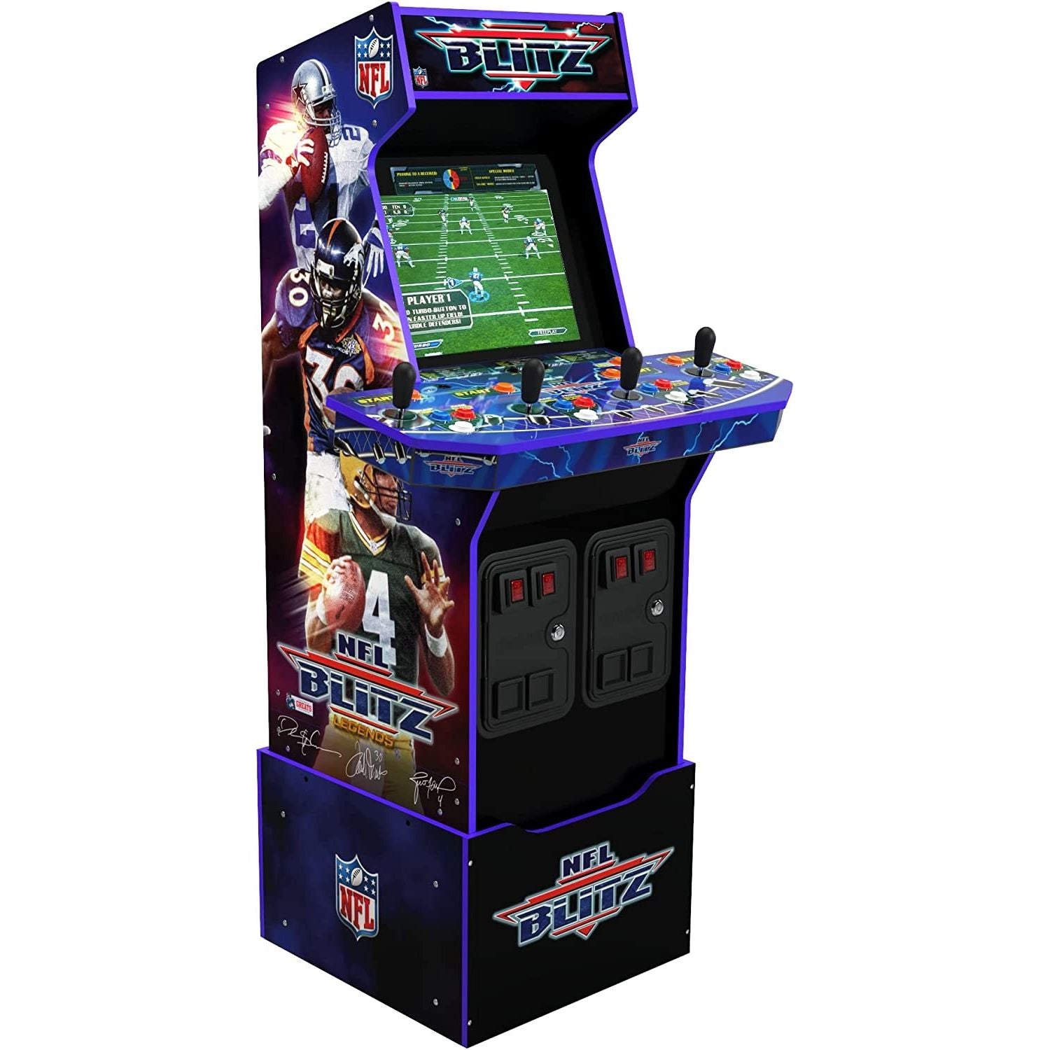 VideoGioco NFL BLITZ Legends Cabinato Arcade1UP GARANZIA UFFICIALE POLYPHOTO