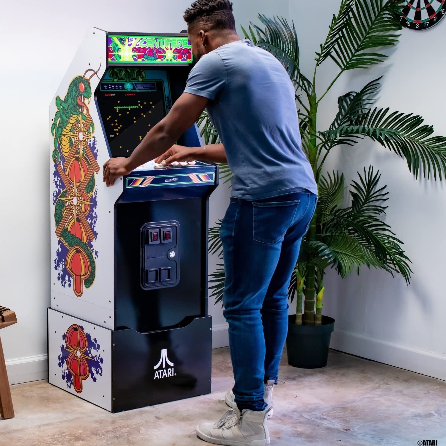 VideoGioco Atari Legacy Centipede 2023 Edition Cabinato Arcade1UP GARANZIA UFFICIALE POLYPHOTO