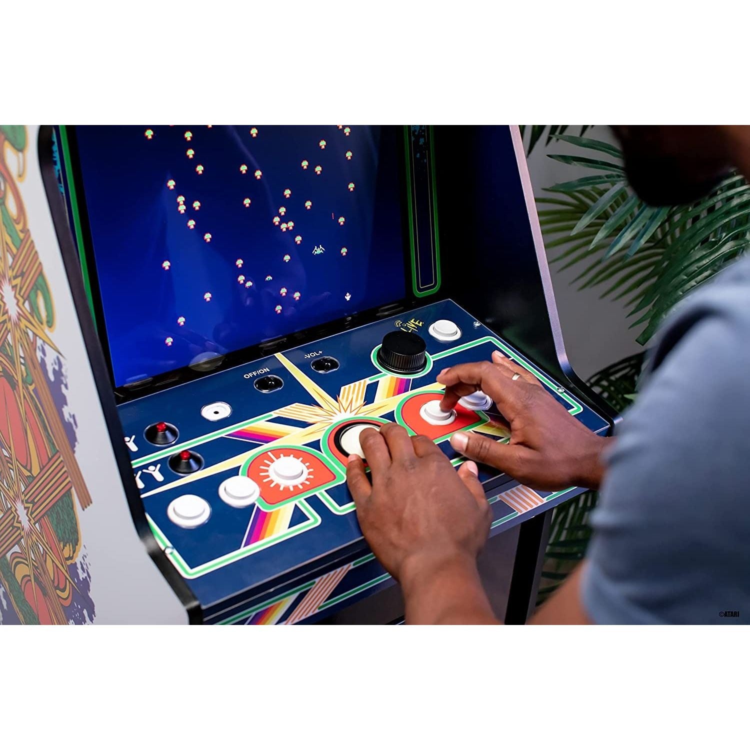 VideoGioco Atari Legacy Centipede 2023 Edition Cabinato Arcade1UP GARANZIA UFFICIALE POLYPHOTO