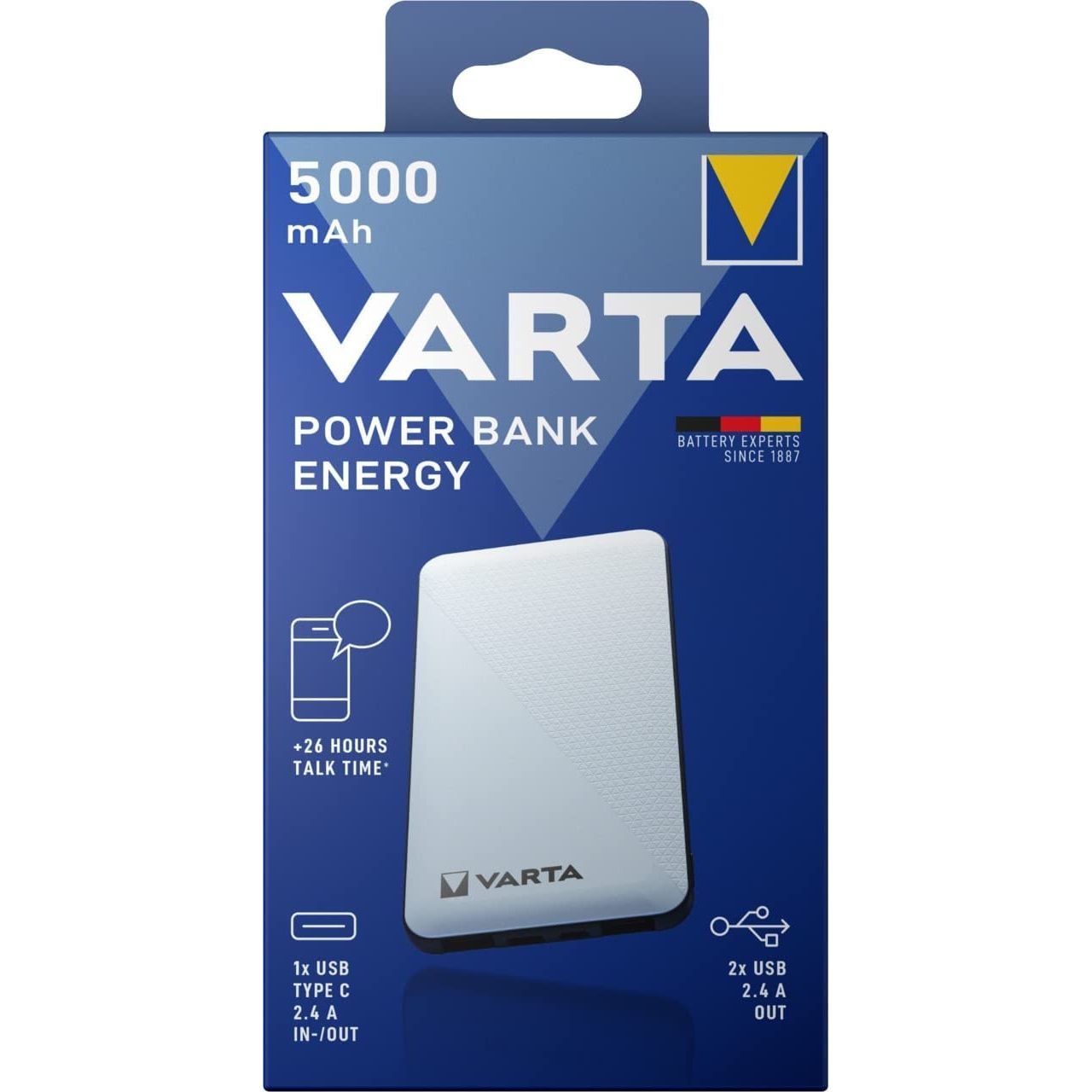 VARTA Powerbank Energy 5000mAh