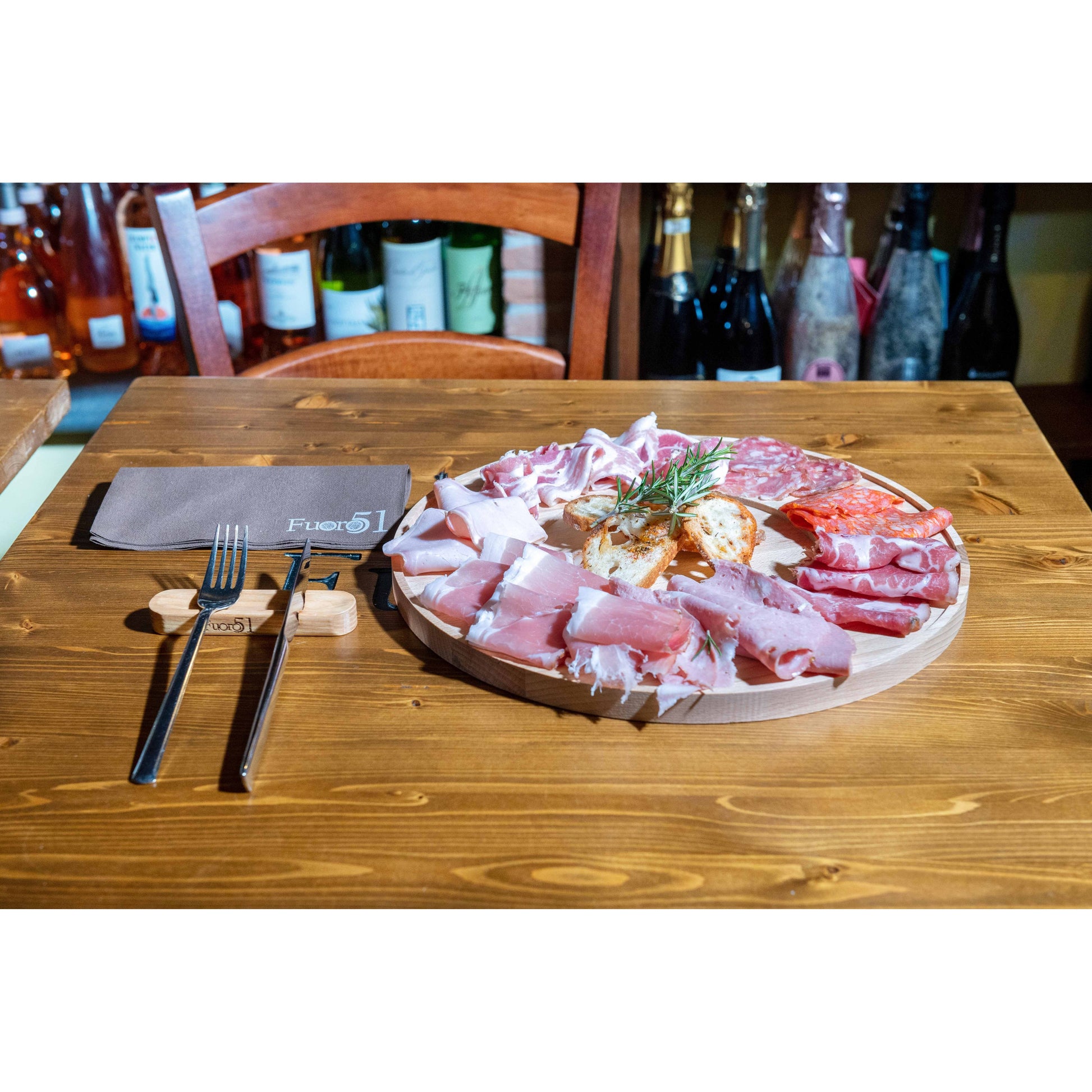 Inca Vassoio o Sottopiatto In Legno Faggio Dm 35