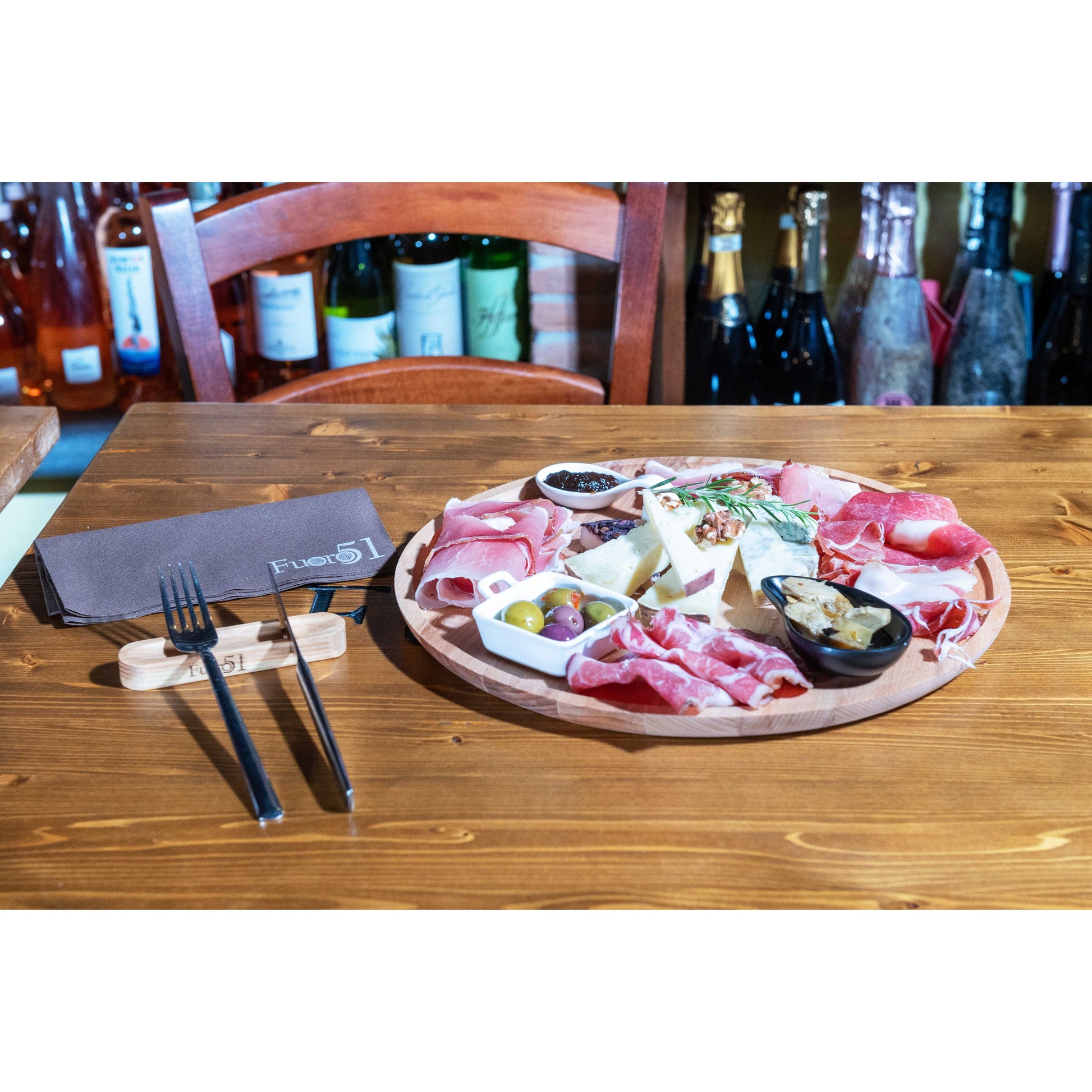 Inca Vassoio o Sottopiatto In Legno Faggio Dm 35