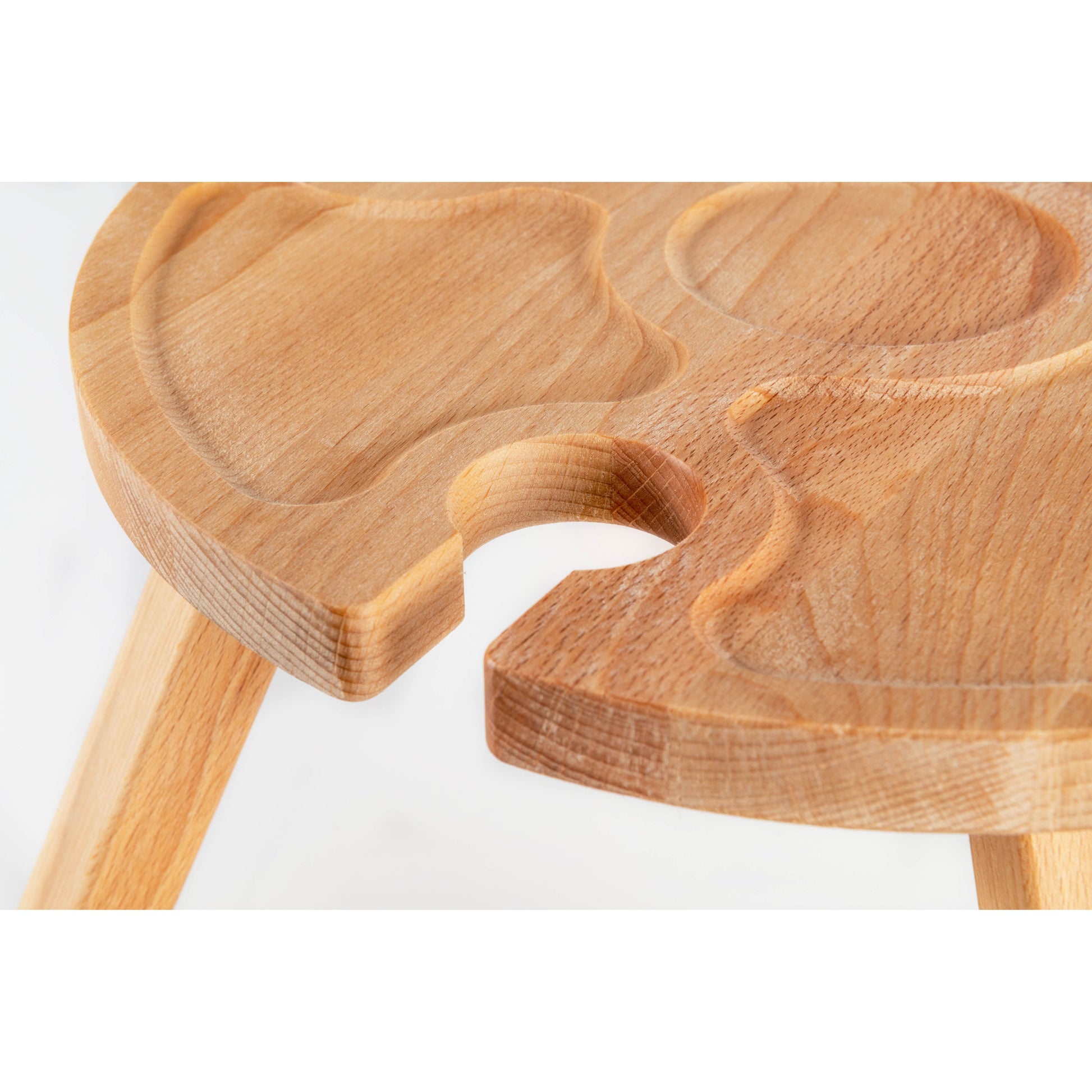 Inca Tavolino Vassoio Aperitivo Pic Nic In Legno Faggio