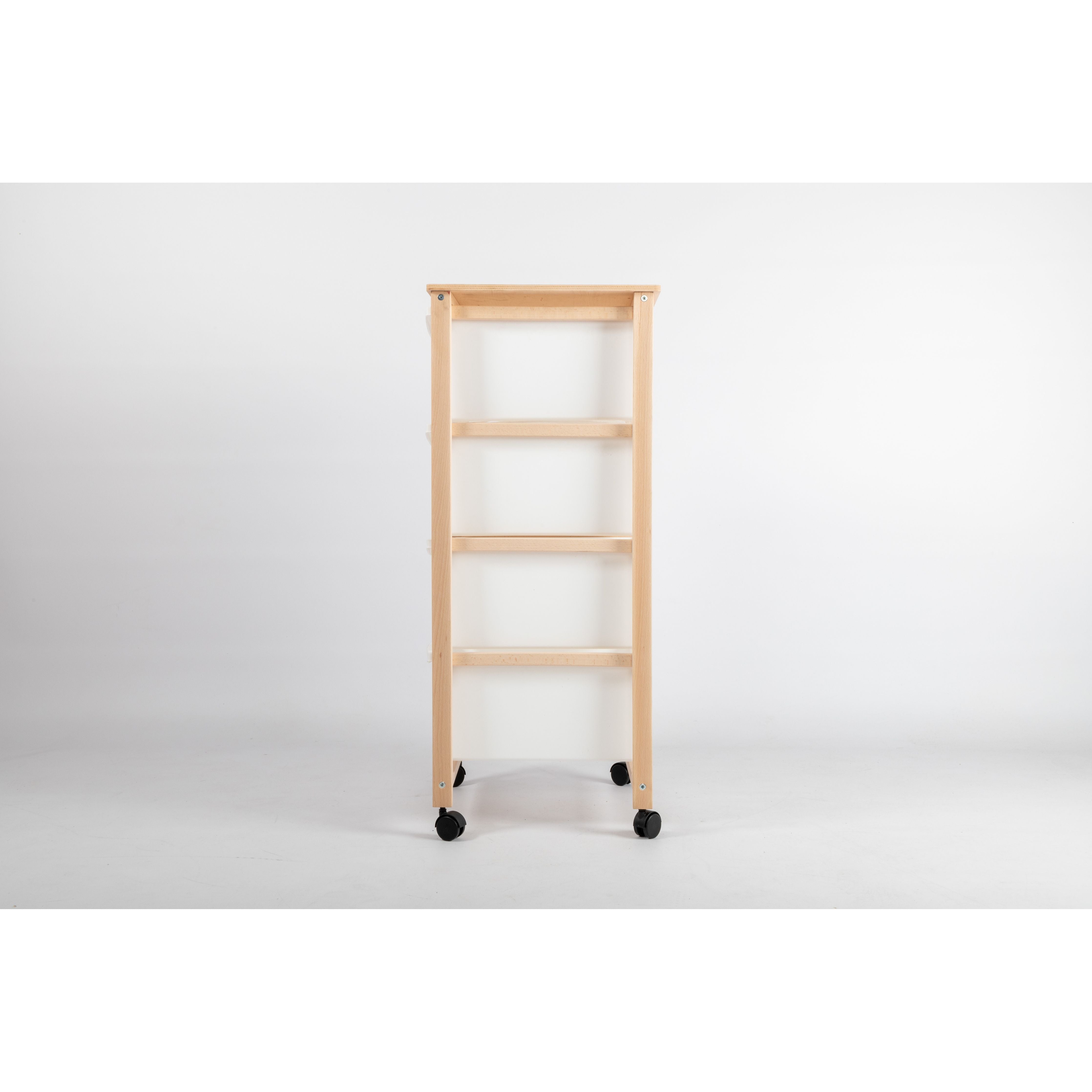 Inca Cassettiera In Legno Faggio Naturale Con 4 Ceste