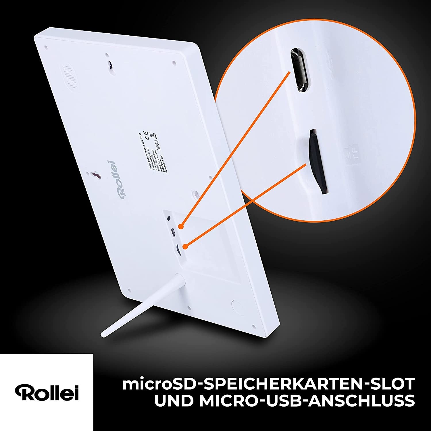 ROLLEI CORNICE DIGITALE 10" WI-FI GARANZIA UFFICIALE ITALIA 2 ANNI