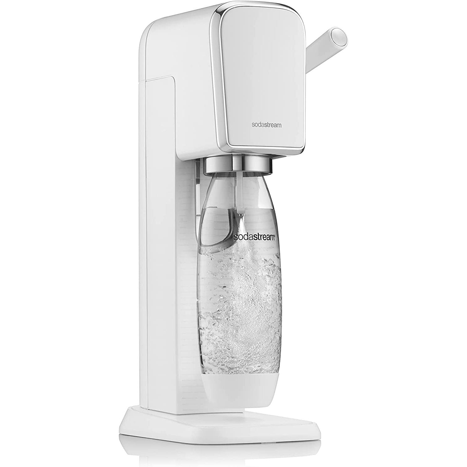 Sodastream Nuovo Gasatore Art Con Bottiglia In Pet Lavabile In Lavastoviglie Colore Bianco