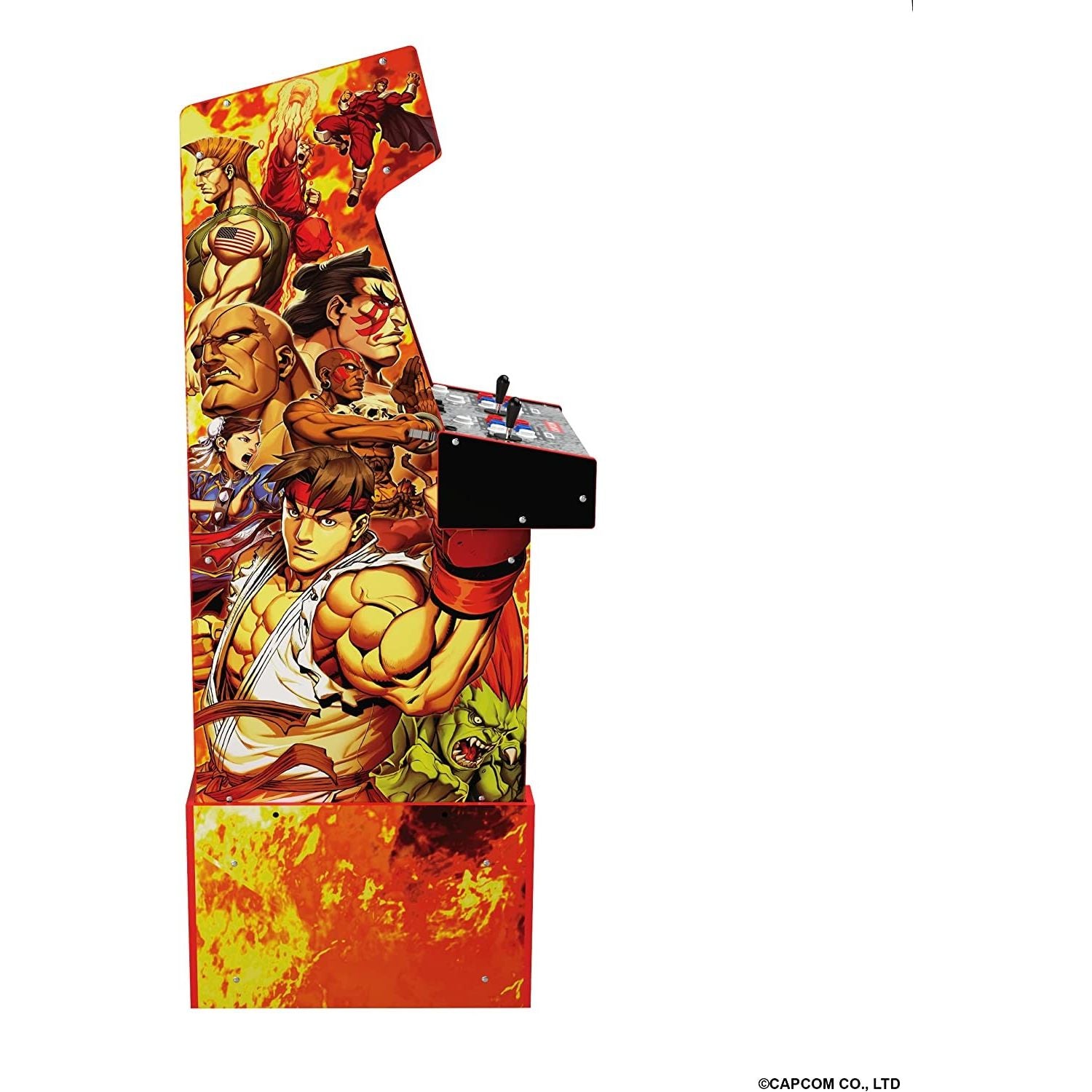 VideoGioco Capcom Legacy Yoga Flame Cabinato Arcade1UP GARANZIA ITALIA POLYPHOTO 2 ANNI