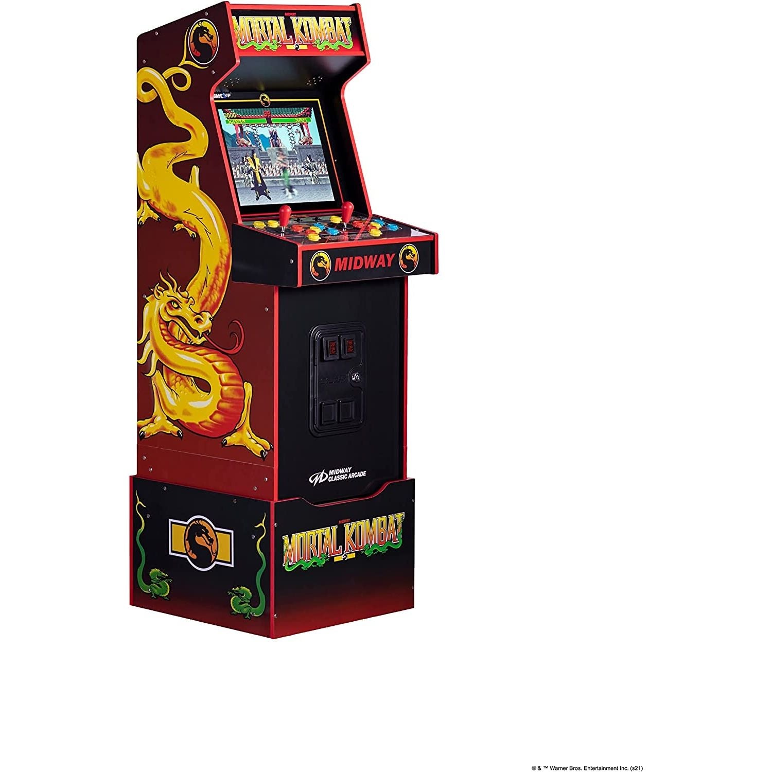 VideoGioco Midway Legacy Mortal Kombat Cabinato Arcade1UP GARANZIA ITALIA POLYPHOTO 2 ANNI