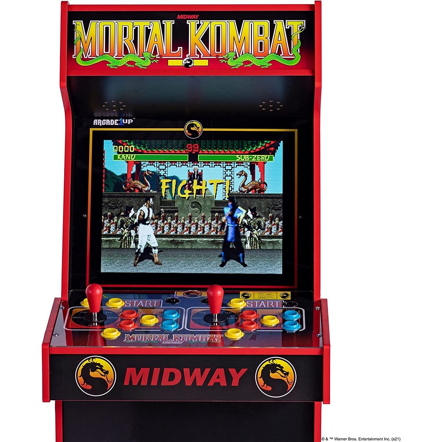 VideoGioco Midway Legacy Mortal Kombat Cabinato Arcade1UP GARANZIA ITALIA POLYPHOTO 2 ANNI