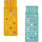 Bestway Fashion Pool Lounge Materassino 18 Buchi Cm. 188X71 Colori Assortiti