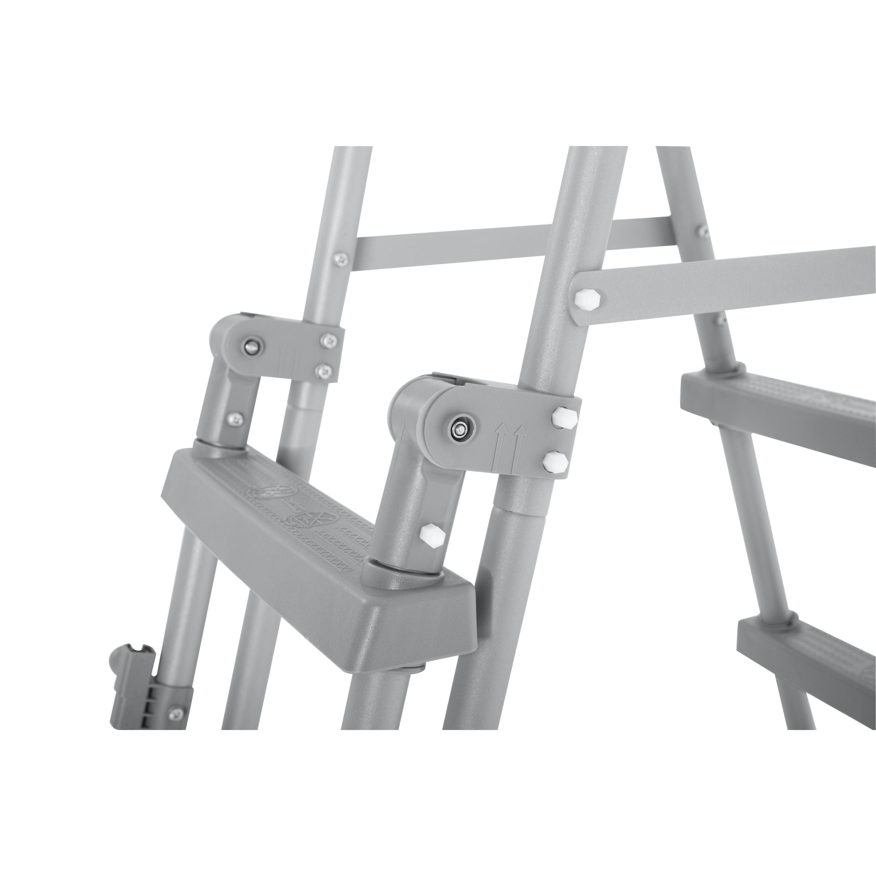 Bestway Scaletta Di Sicurezza Per Piscine Cm. 132