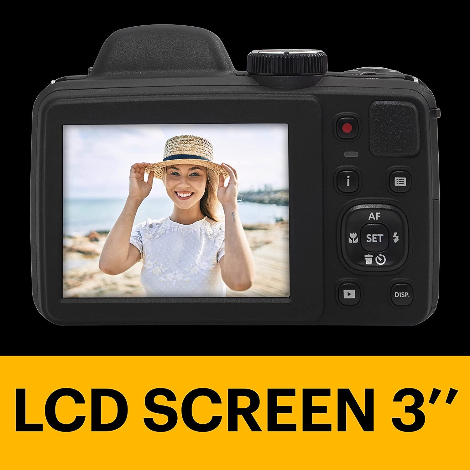 Kodak AZ405 BRIDGE CAMERA BLACK GARANZIA UFFICIALE ITALIA 2 ANNI