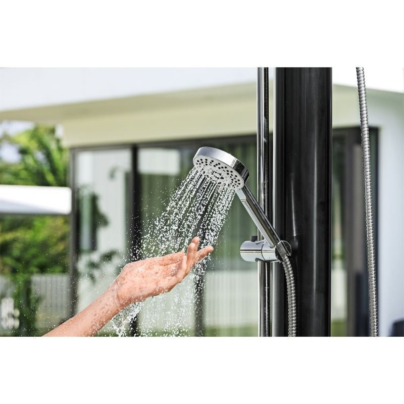 Bestway Doccia Solare Da Giardino Serbatoio 20 L Con miscelatore, Doccino E Portaoggetti