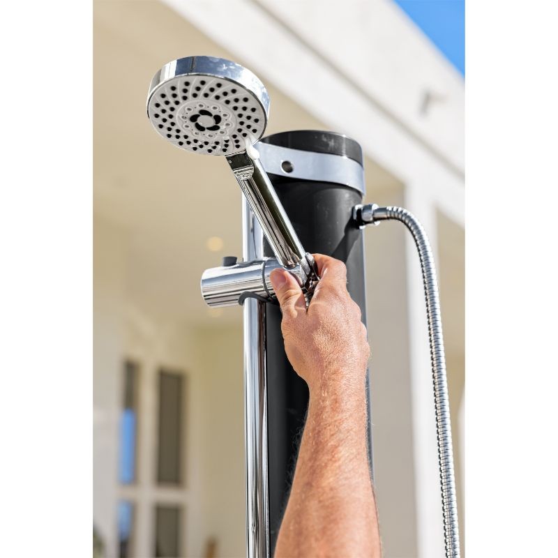 Bestway Doccia Solare Da Giardino Serbatoio 20 L Con miscelatore, Doccino E Portaoggetti