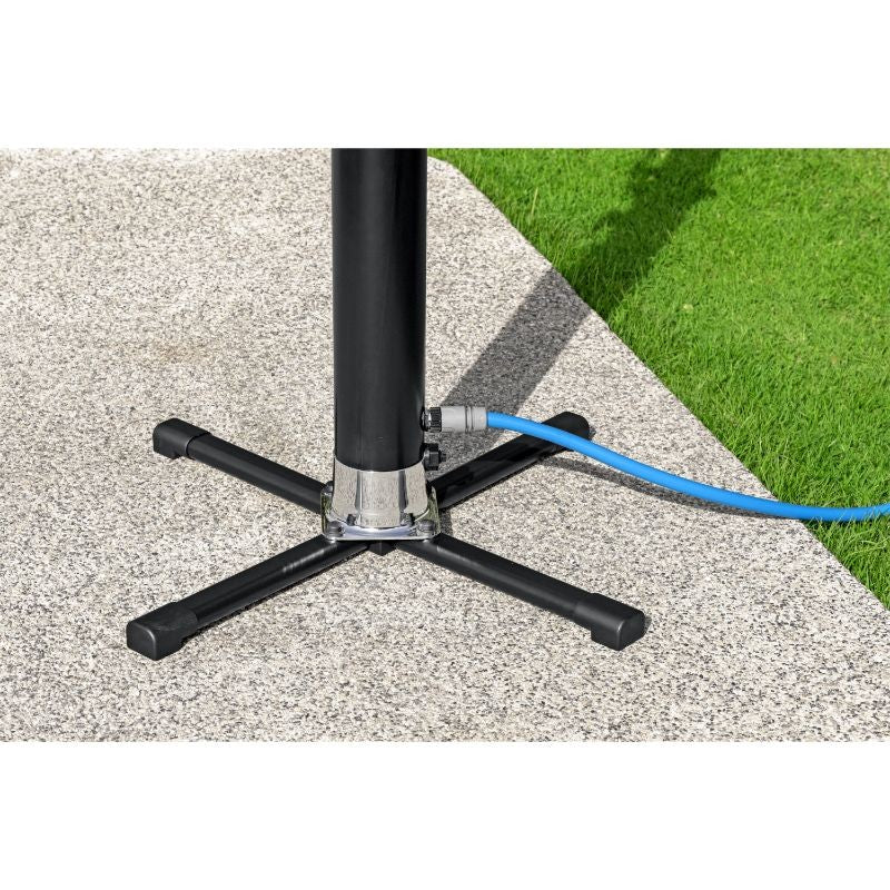 Bestway Doccia Solare Da Giardino Serbatoio 20 L Con miscelatore, Doccino E Portaoggetti