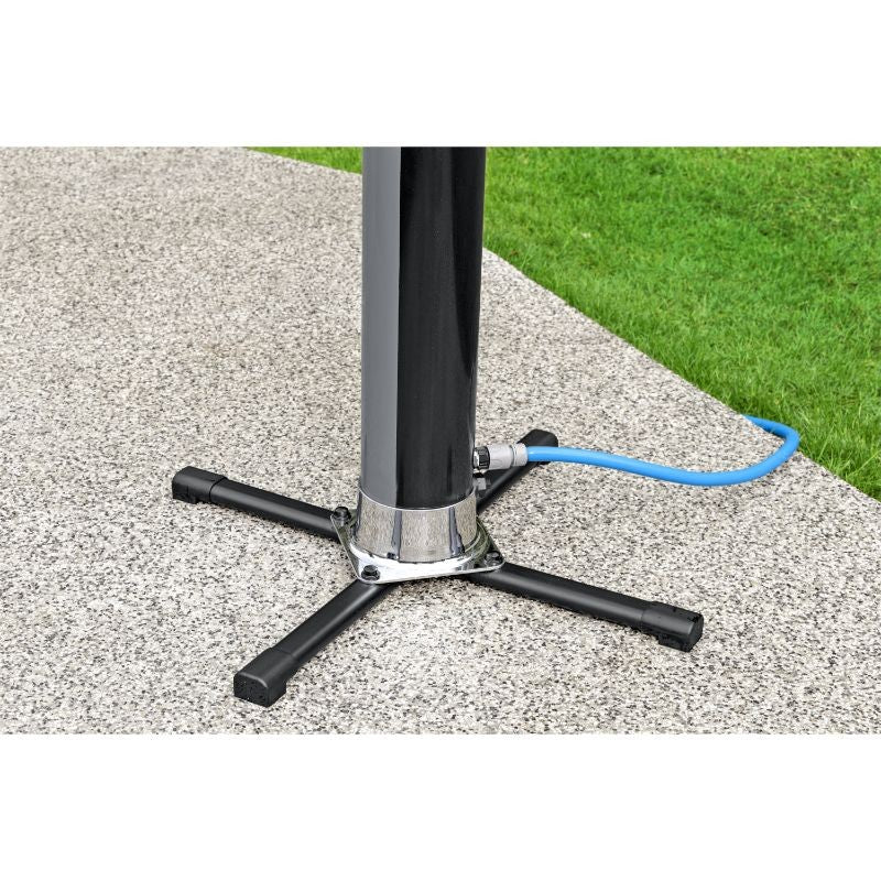 Bestway Doccia Solare Da Giardino Serbatoio 35 Litri Con Miscelatore, Doccino E Portaoggetti