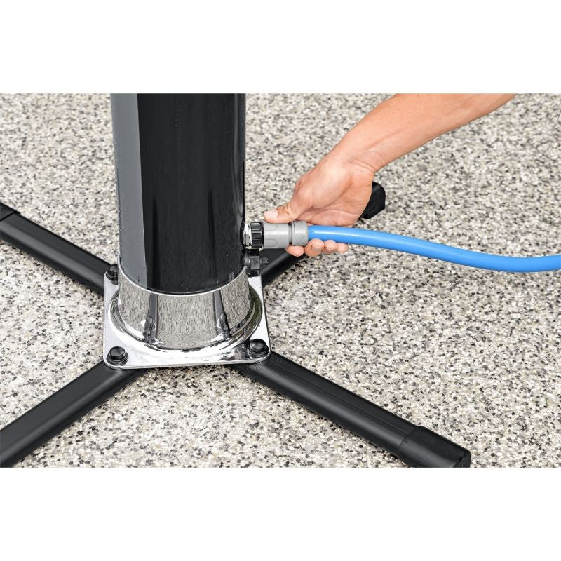 Bestway Doccia Solare Da Giardino Serbatoio 35 Litri Con Miscelatore, Doccino E Portaoggetti