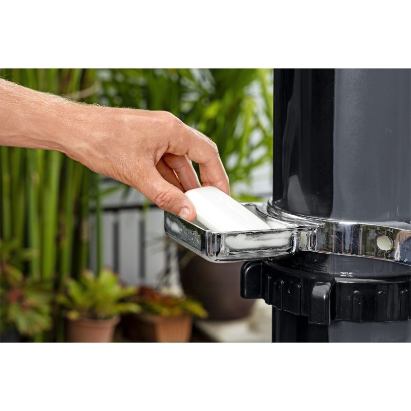 Bestway Doccia Solare Da Giardino Serbatoio 35 Litri Con Miscelatore, Doccino E Portaoggetti