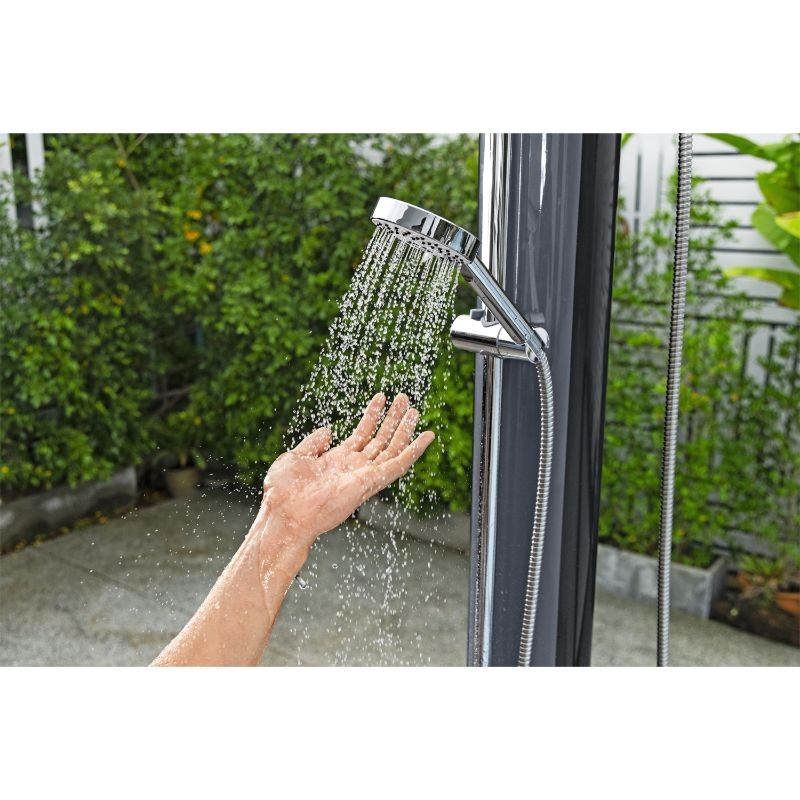 Bestway Doccia Solare Da Giardino Serbatoio 35 Litri Con Miscelatore, Doccino E Portaoggetti