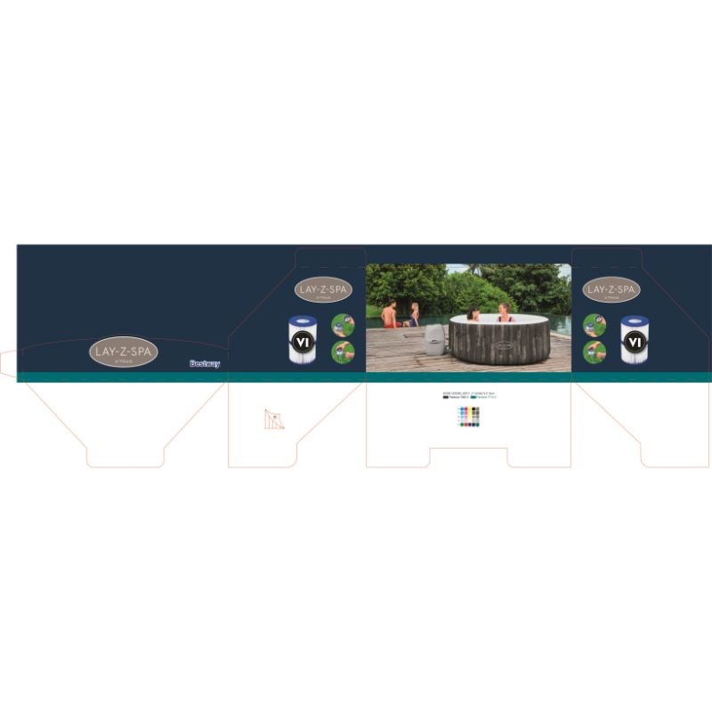 Bestway 60311Filtro Di Ricambio A Cartuccia Tipo VI Per Piscine Idromassaggio