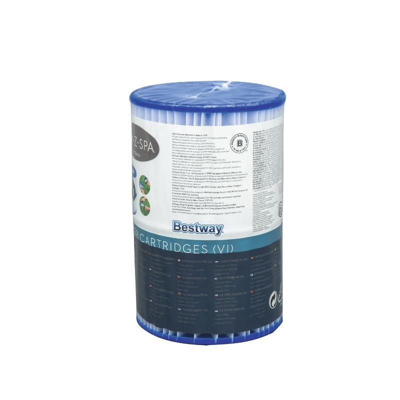 Bestway 60311Filtro Di Ricambio A Cartuccia Tipo VI Per Piscine Idromassaggio