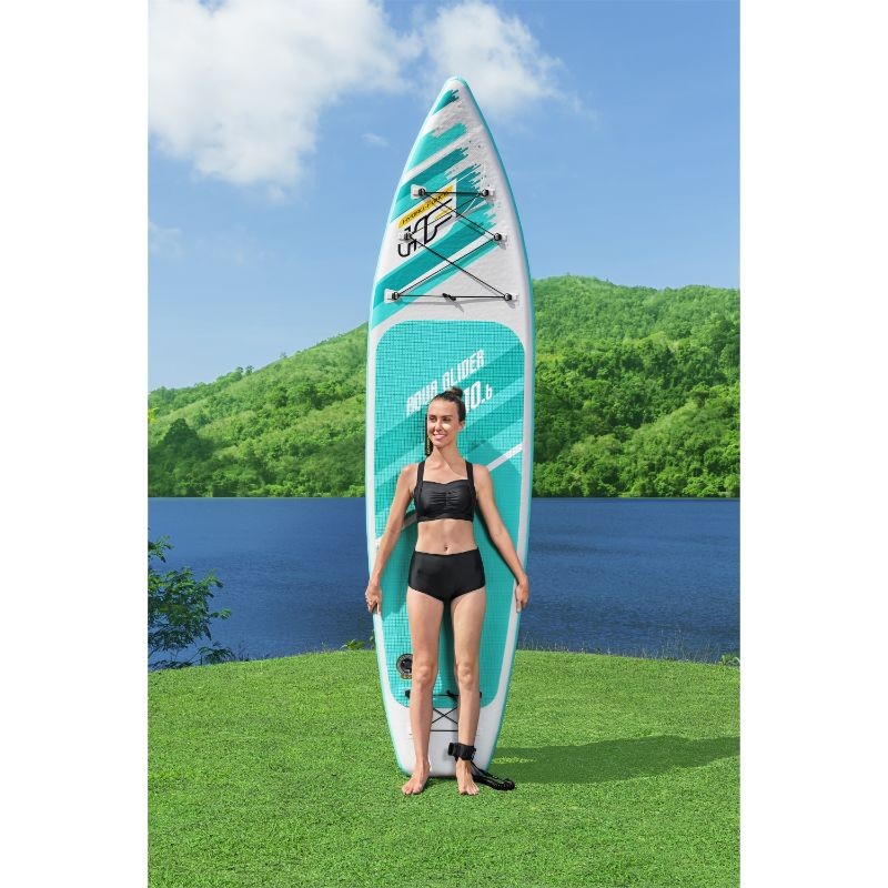 Bestway SUP Gonfiabile Aqua Glider Hydro-Force Con Tecnologia TravelTech 3,20 m