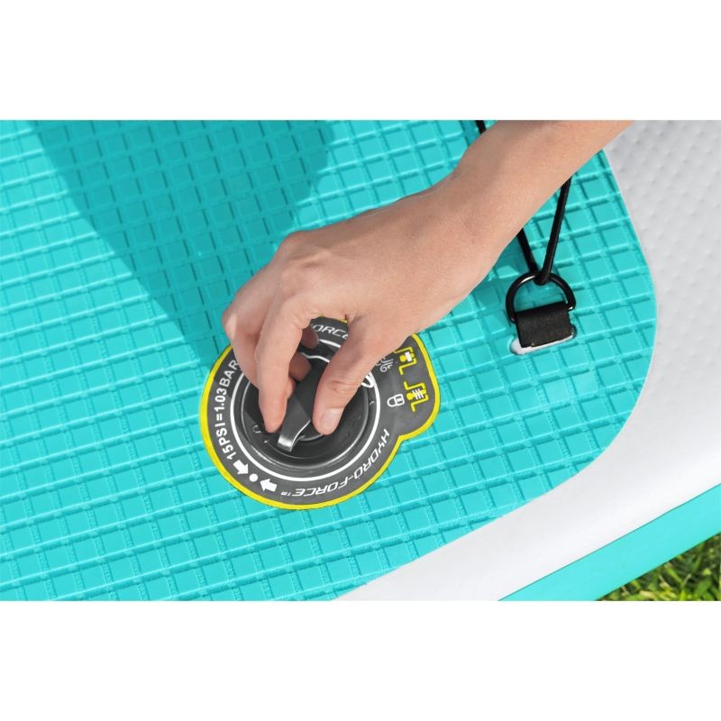 Bestway SUP Gonfiabile Aqua Glider Hydro-Force Con Tecnologia TravelTech 3,20 m