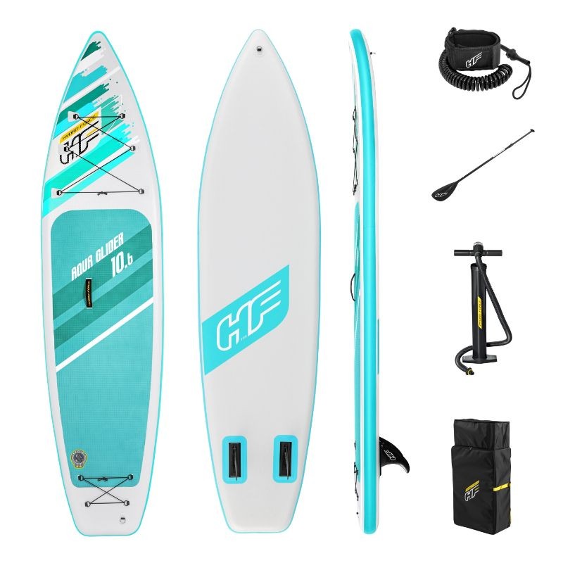 Bestway SUP Gonfiabile Aqua Glider Hydro-Force Con Tecnologia TravelTech 3,20 m