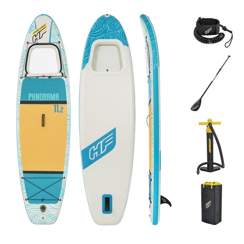Bestway SUP Hydro-Force Set Gonfiabile Panorama Con Oblo'
