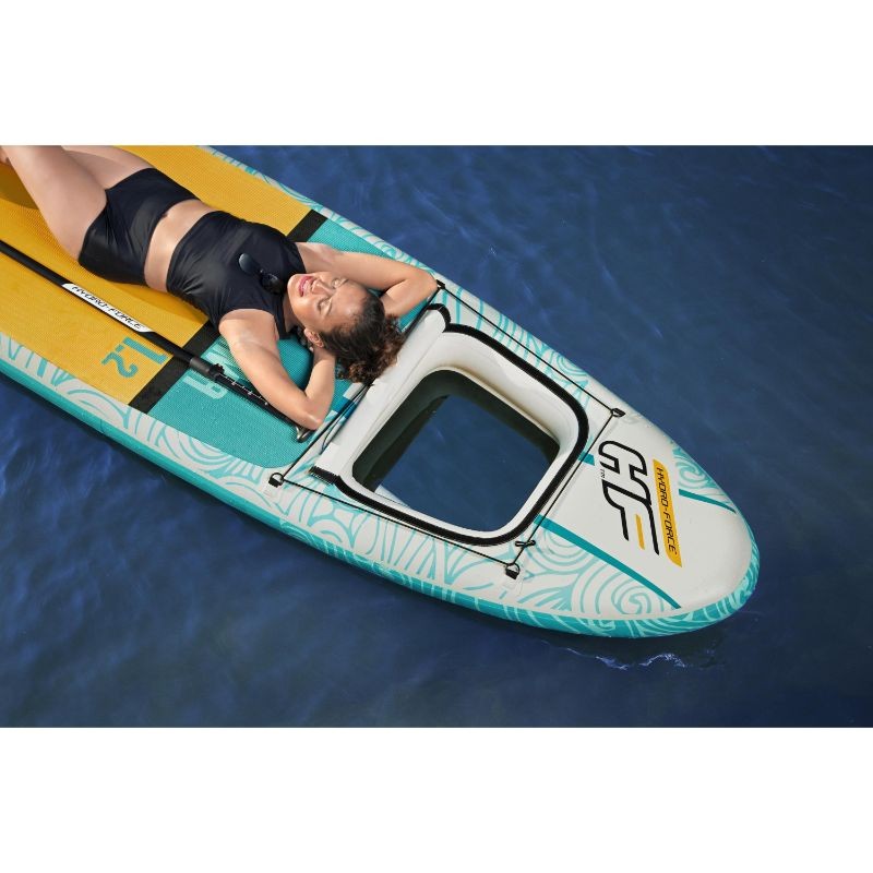 Bestway SUP Hydro-Force Set Gonfiabile Panorama Con Oblo'
