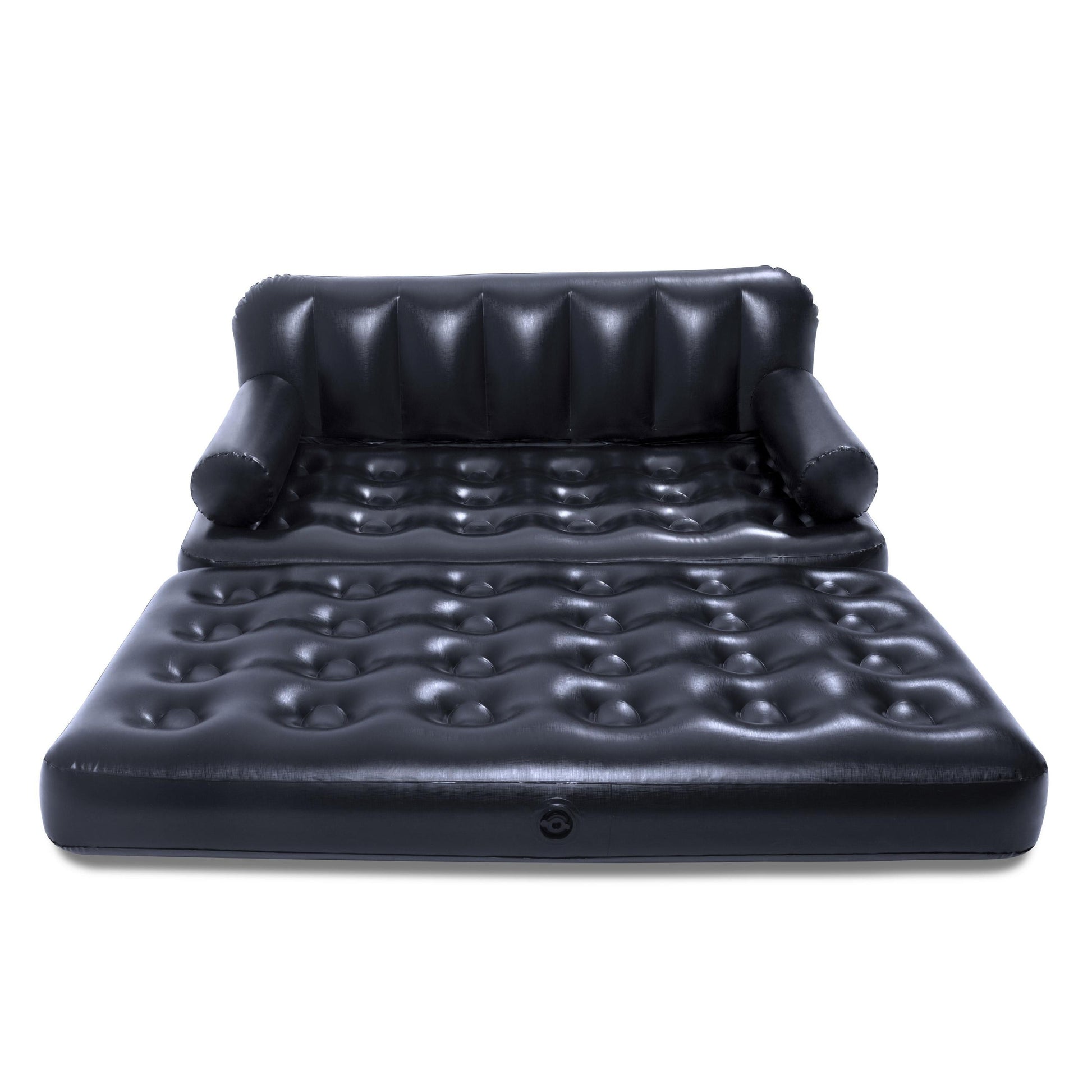 Bestway Divano Gonfiabile 5 Posizioni In 1 Colore Nero Cm. 188X152X64 Con Sacca Per Trasporto