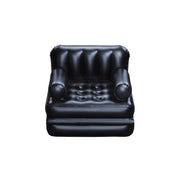 Bestway Divano 4 Posizioni In 1 Colore Nero Cm. 191X97X64 Con Sacca Per Trasporto