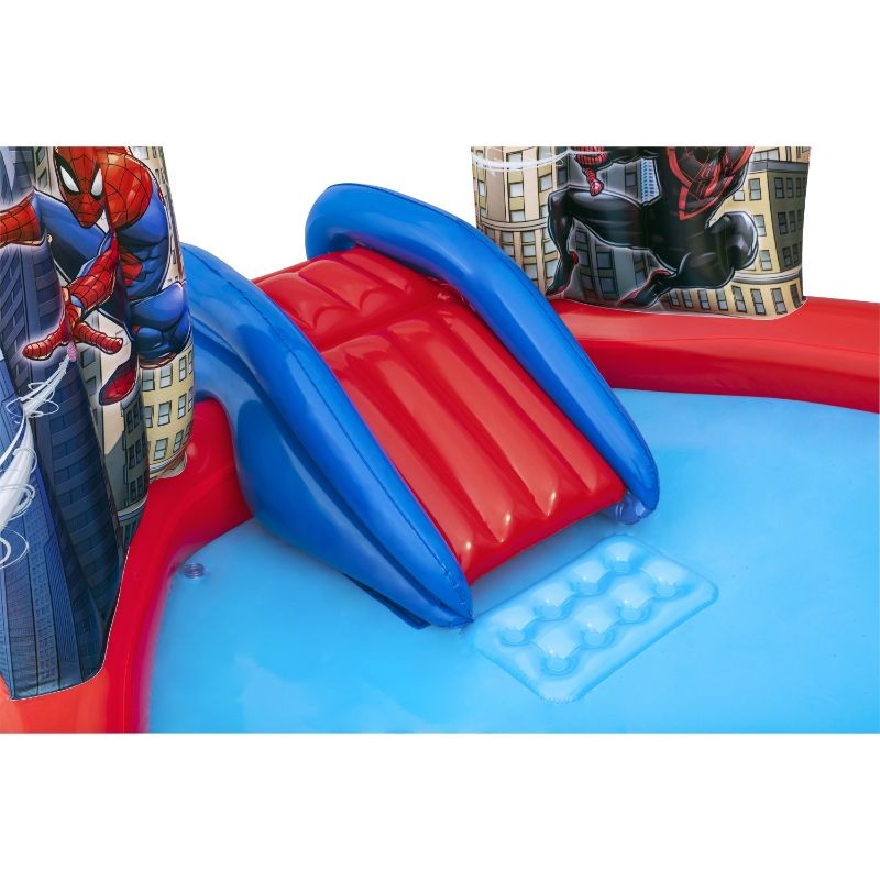 Bestway Play Center Gonfiabile Spider-Man 2,11 m x 2,06 m x 1,27 m Con Palline e Anelli