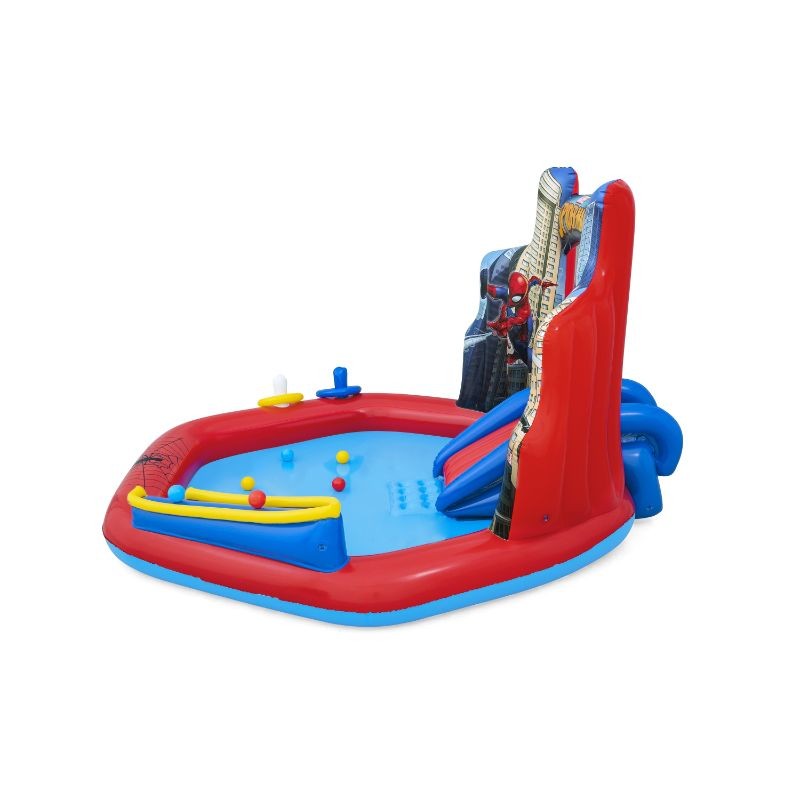 Bestway Play Center Gonfiabile Spider-Man 2,11 m x 2,06 m x 1,27 m Con Palline e Anelli