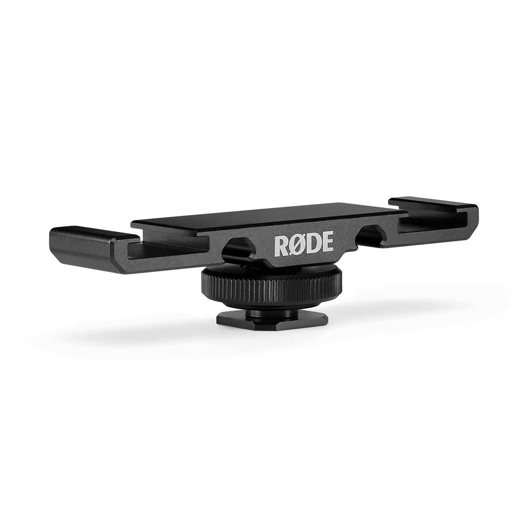 RODE DCS-1 ACC STAFFA DUAL COLD SHOE MOUNT GARANZIA UFFICIALE NITAL