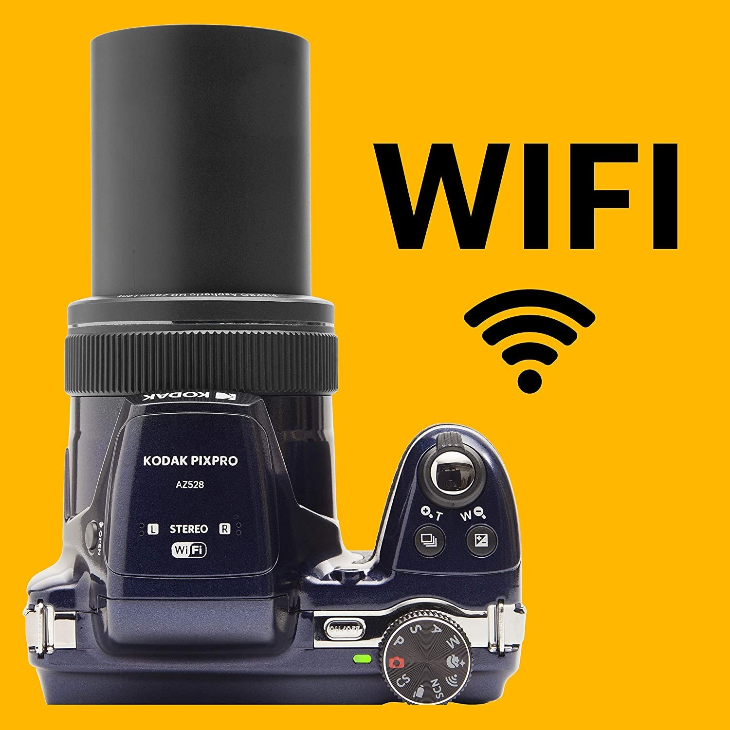 Kodak AZ528 BRIDGE CAMERA BLUE GARANZIA UFFICIALE ITALIA 2 ANNI