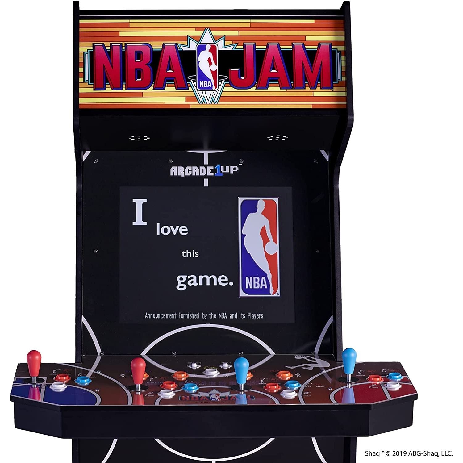 VideoGioco NBA JAM Arcade1UP GAME SHAQ EDITION GARANZIA UFFICIALE POLYPHOTO