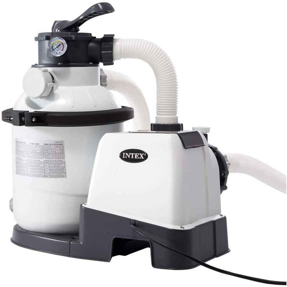 Intex 26644 Pompa A Sabbia Flusso D'acqua 4,500 L/h Flusso Di Sistema 4,000 L/h