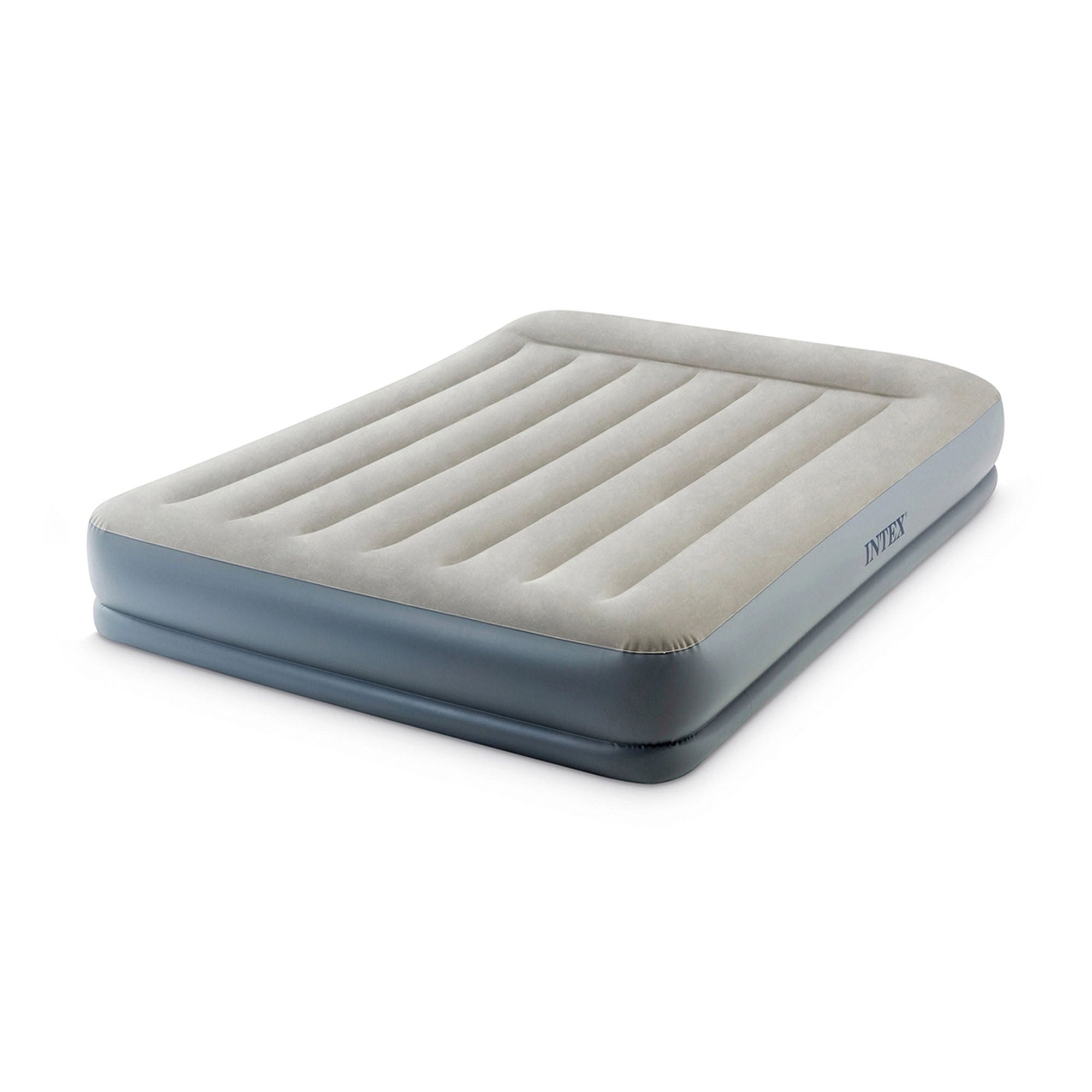 Intex 64118 Materasso Pillow Rest Mid-Rise Matrimoniale Dura Beam Con Tecnologia Fiber Tech Cm 152x203x30