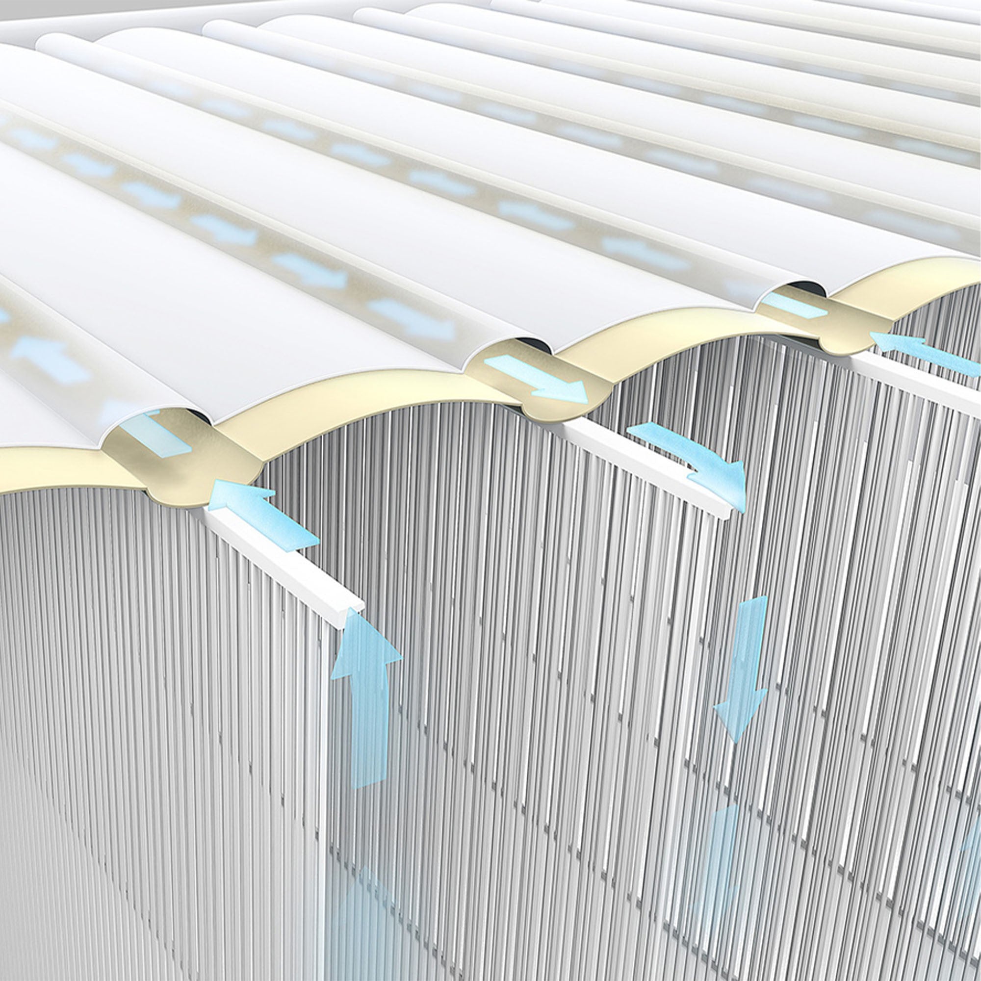 Intex 64414 Materasso Comfort Plush Elevated Dura Beam Tecnologia Fiber Tech Matrimoniale Cm 152x203x46