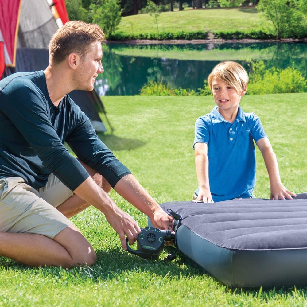 Intex 66642 Pompa Elettrica Con Batterie Ricaricabili Per Uso Interno Ed Esterno