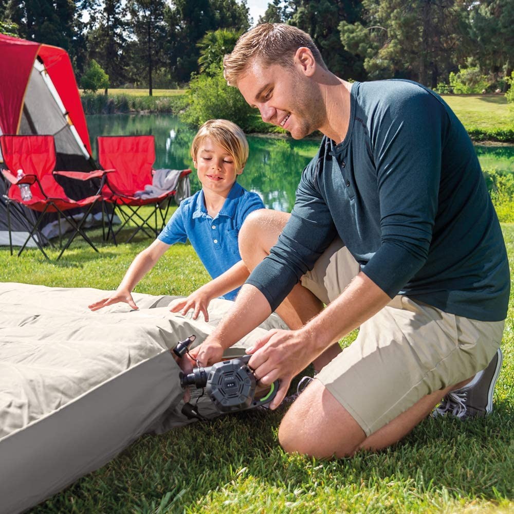 Intex 66642 Pompa Elettrica Con Batterie Ricaricabili Per Uso Interno Ed Esterno