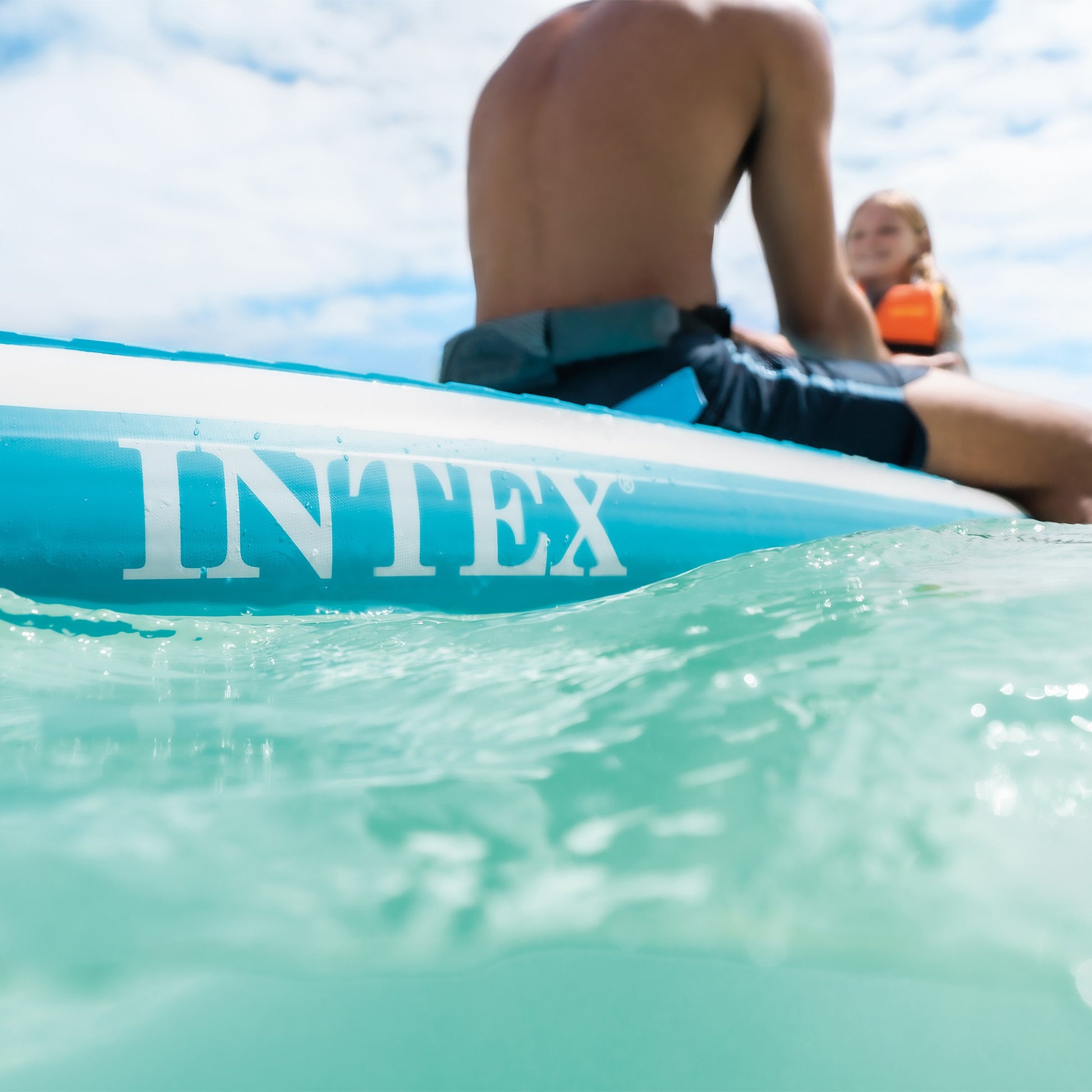 Intex 68242NP Sup Aqua Quest 320 Con Pompa Manuale e Remo, 320x81x15 cm