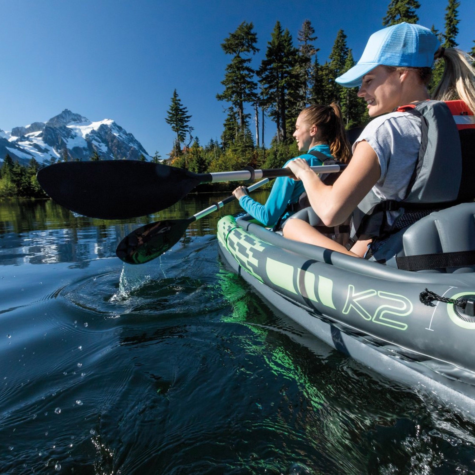 Intex 68306 Canoa Kayak Challenger K2 Cm 351x76x38