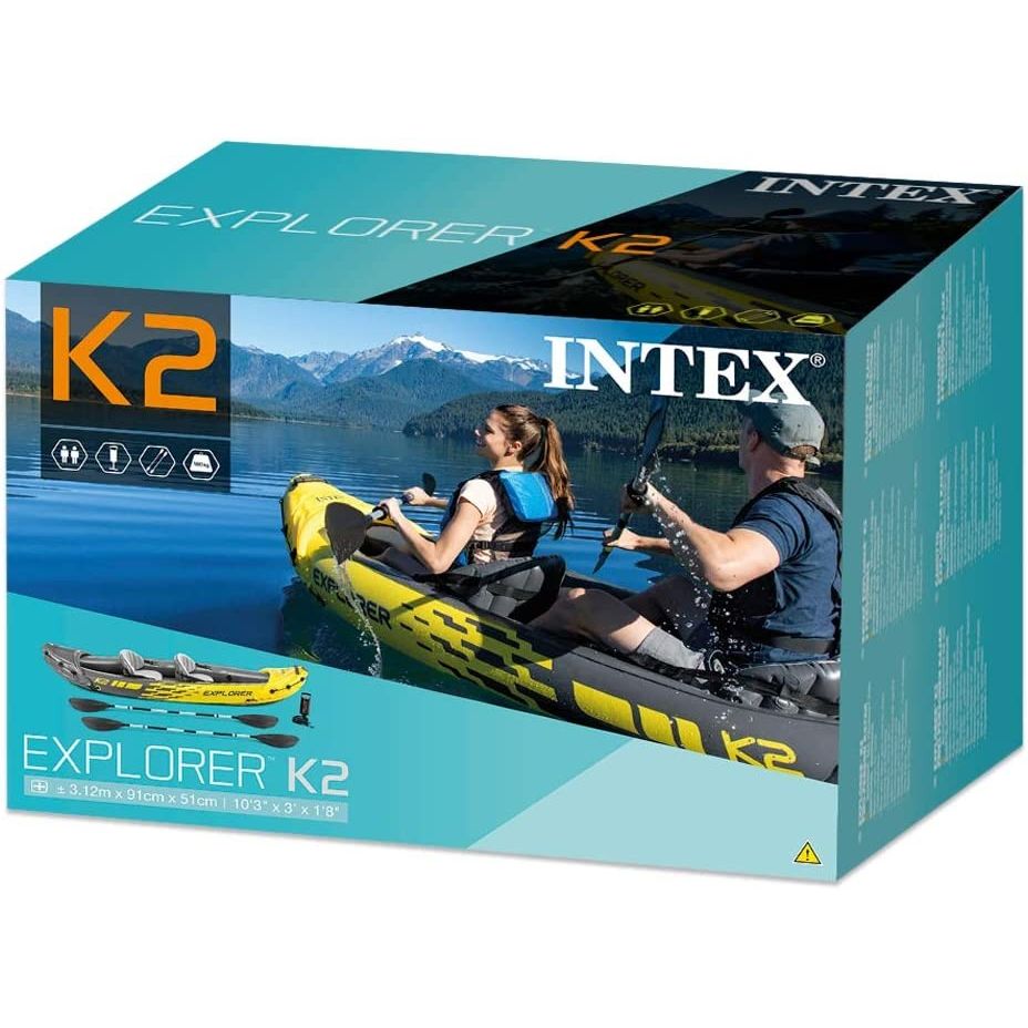 Intex 68307 Canoa Explorer K2 Cm312x91x51