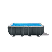 Intex 26356 Piscina Ultra Xtr Frame Rettangolare 549x274x132 Cm, Pompa A Sabbia, Scaletta Doppia, Telo Base E Copertura
