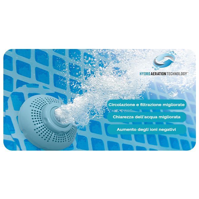 Intex 26642 Pompa A Sabbia - Flusso D'acqua: 3,500 L/H, Flusso Di Sistema: 2,000 L/H