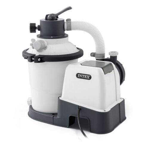 Intex 26642 Pompa A Sabbia - Flusso D'acqua: 3,500 L/H, Flusso Di Sistema: 2,000 L/H