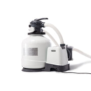 Intex 26652 Pompa A Sabbia - Flusso D'acqua: 12,000 L/H, Flusso Di Sistema: 9,200 L/H